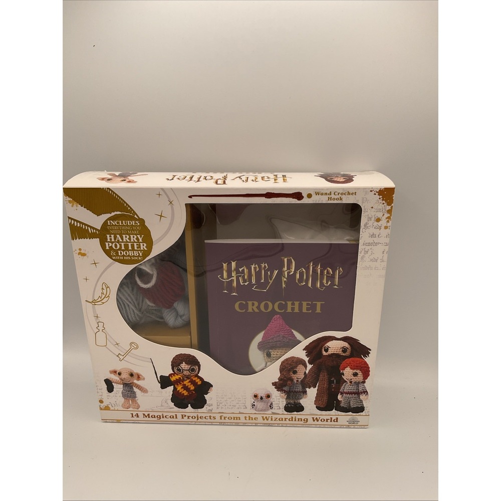 Harry Potter Crochet Kit 14 Projects Wizarding World Thunder Bay Press NEW